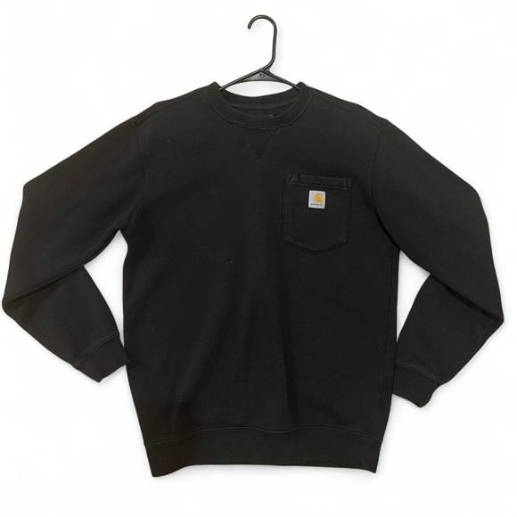 Carhartt Men's Crewneck Black Sweater - Picture 1 of 4